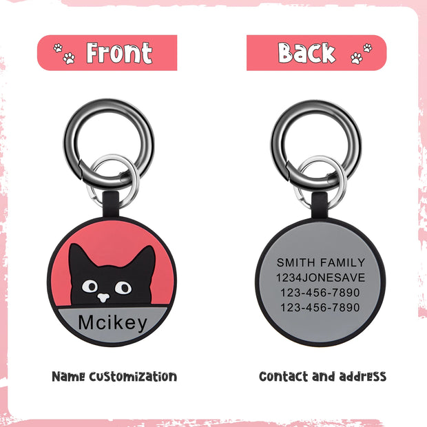 Personalized Tags ID Pet Cat Dog