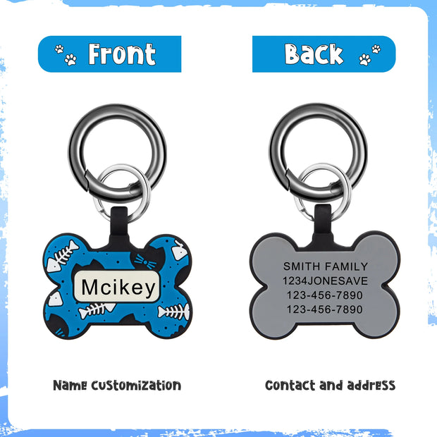 Personalized Tags ID Pet Cat Dog