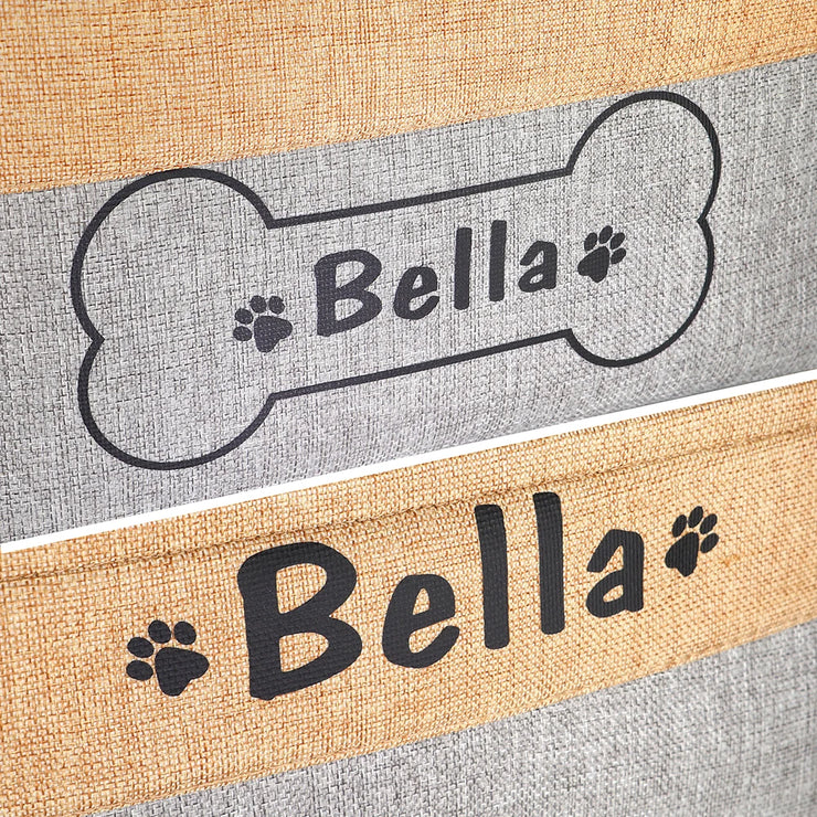 Personalized Dog Toy Basket Free