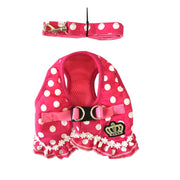 Luxury Dot Design Pet Dogs Chest Harness luxury