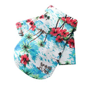 Hawaiian Beach Style Dog T-Shirts Thin Breathable  gadget