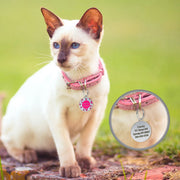 Personalized Dog Cat ID Tag Collar