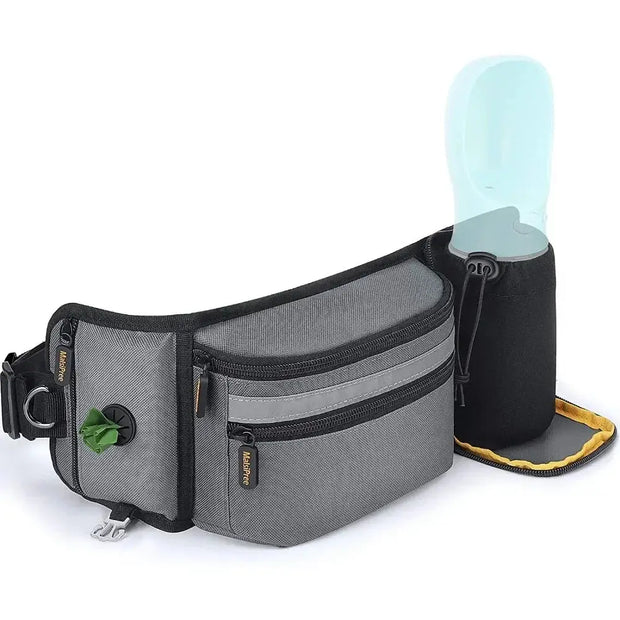 Backpack Pet wellness Training Waist Pack Walking Dog Bag Training