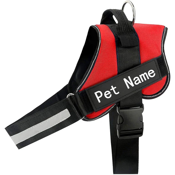 Personalized Dog Harness 3M Reflective