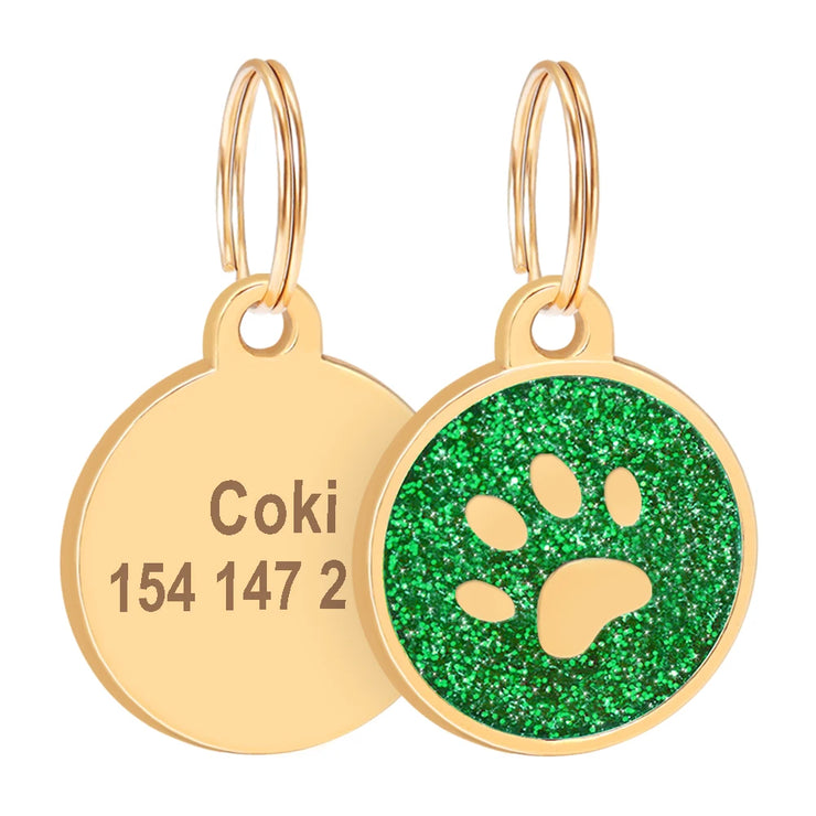 Personalized Dog Cat ID Tag Collar