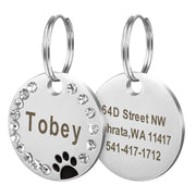 Personalized Dog Cat ID Tag Collar