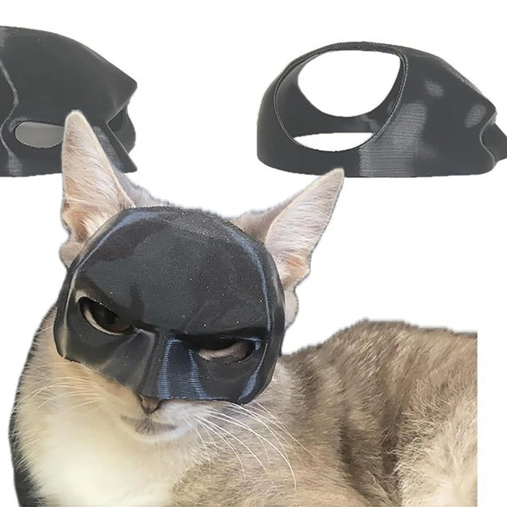 1 Pcs Cat Toys Bat Cat Avenger Mask Cat Mask Pet Toys  gadget