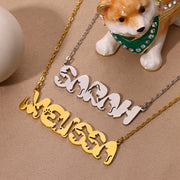 Personalized Pet Cat Dog Font Name