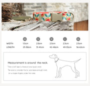 PLATTCO Nylon Printed Dog Collar