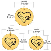 Personalized Pet Cat Dog ID Tag Collar