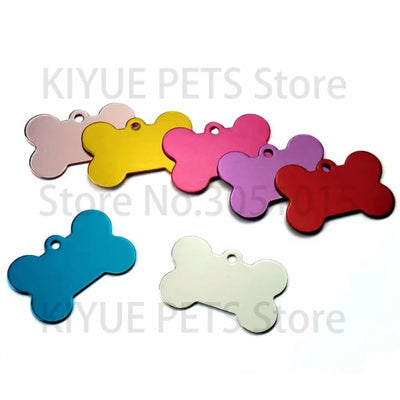 100Pcs Wholesale Dog ID Tags Nameplate