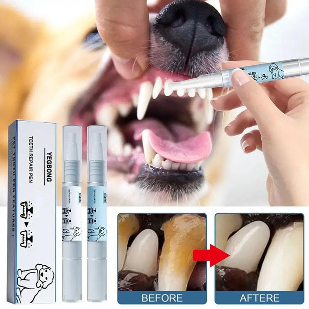 Pet Teeth Cleaner Pen Cats Tartar Dental wellness