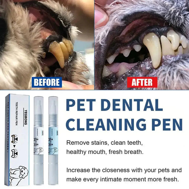 Pet Teeth Cleaner Pen Cats Tartar Dental wellness