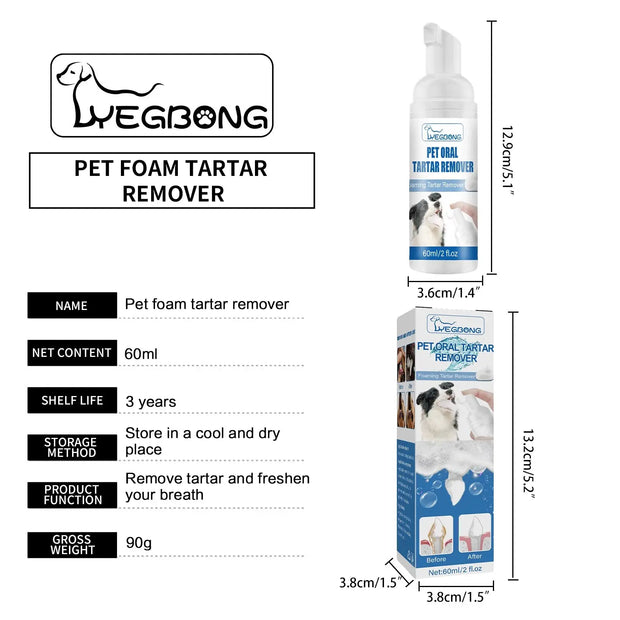 Pet Oral Spray Dental Dirt Remover Cat Teeth wellness