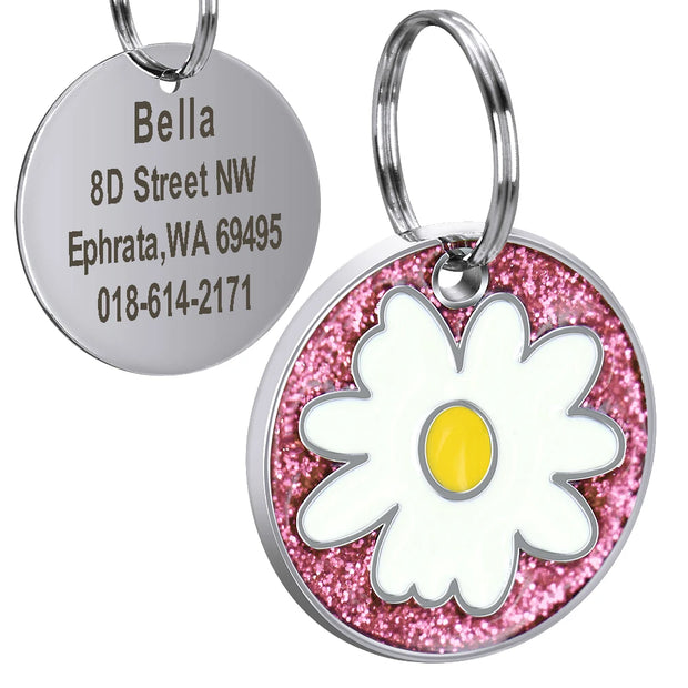 Personalized Dog Cat ID Tag Collar