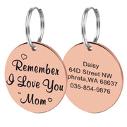 Personalized Dog Cat ID Tag Collar