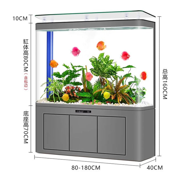 Modern Cultivation Clear Glass Marine Luxury