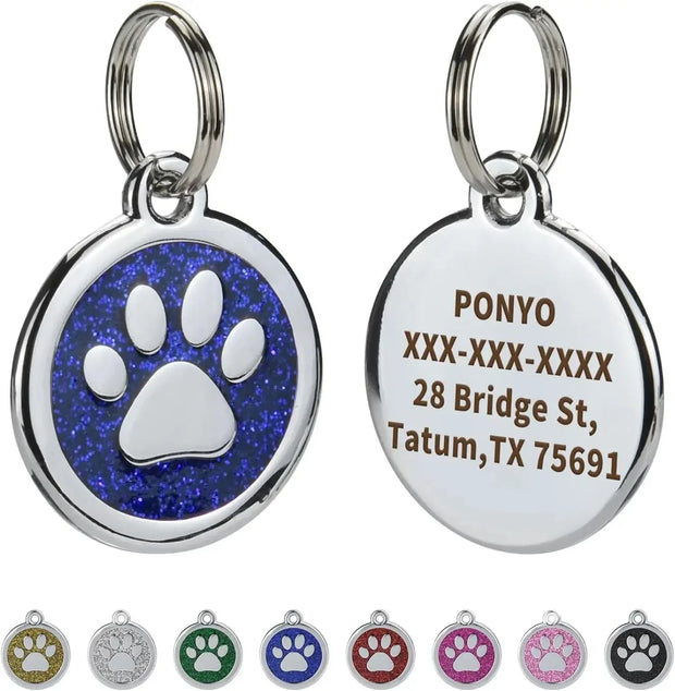 Pet ID Tags Free Engraving Pet