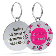 Personalized Dog Cat ID Tag Collar