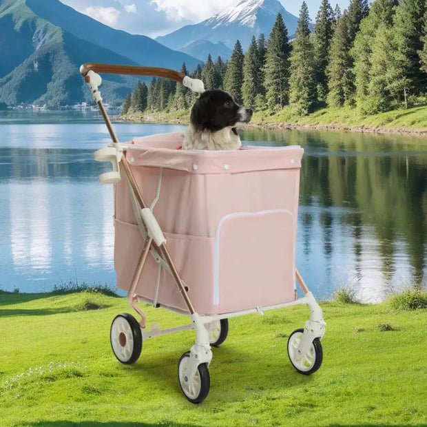 Luxury Pet Outdoor Travel Truck Dog Stroller luxury Products