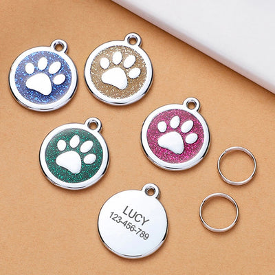 Personalized Pet ID Tags Free Engraving