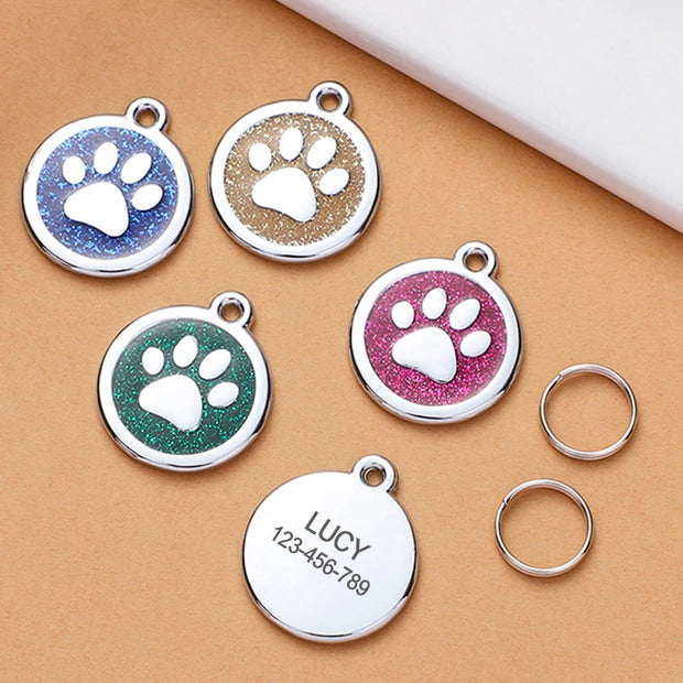 Personalized Pet ID Tags Free Engraving