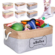 Personalized Dog Toy Basket Free