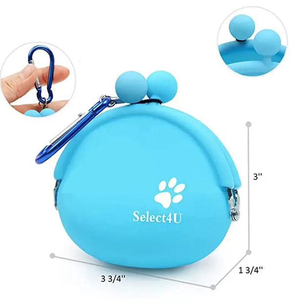 Silicone Pet Dog Train Food Snacks Pockets gadget