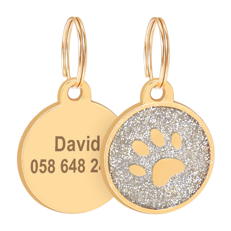 Personalized Dog Cat ID Tag Collar