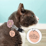 Personalized Dog Cat ID Tag Collar