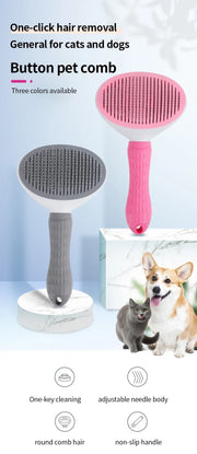 Pet Cat Hair Brush Dog Comb Grooming  gadget