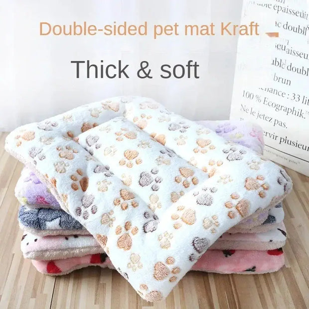 Double-sided Pet Mat Mats Short Plush Pet  gadget