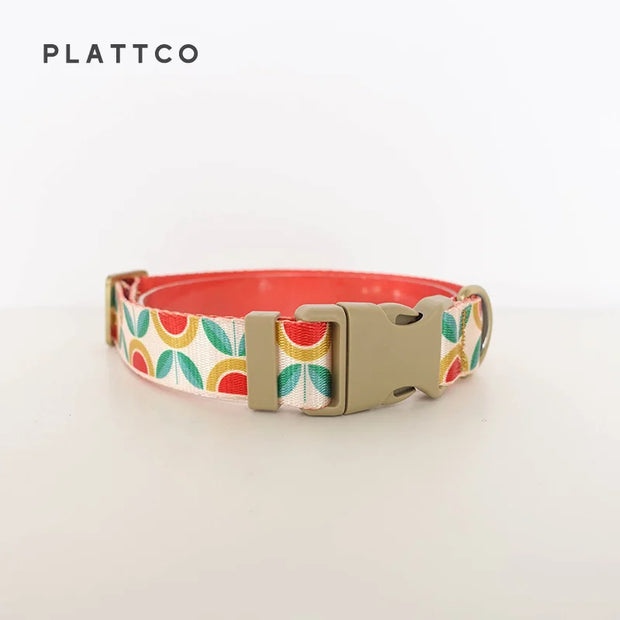 PLATTCO Nylon Printed Dog Collar