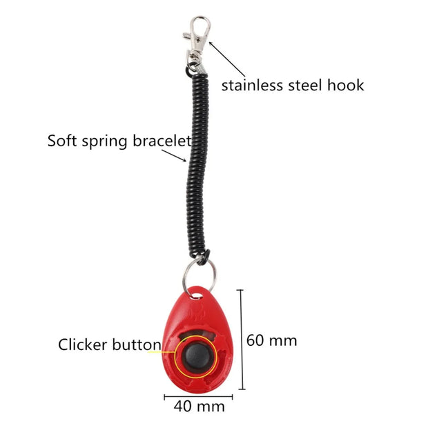 Dog Training Clicker Pet Cat Dog Click Trainer  gadget