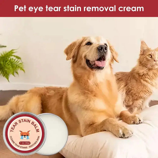 Pet Tear Stain Remover Ointment, Cat and Dog wellness