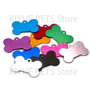 100Pcs Wholesale Dog ID Tags Nameplate