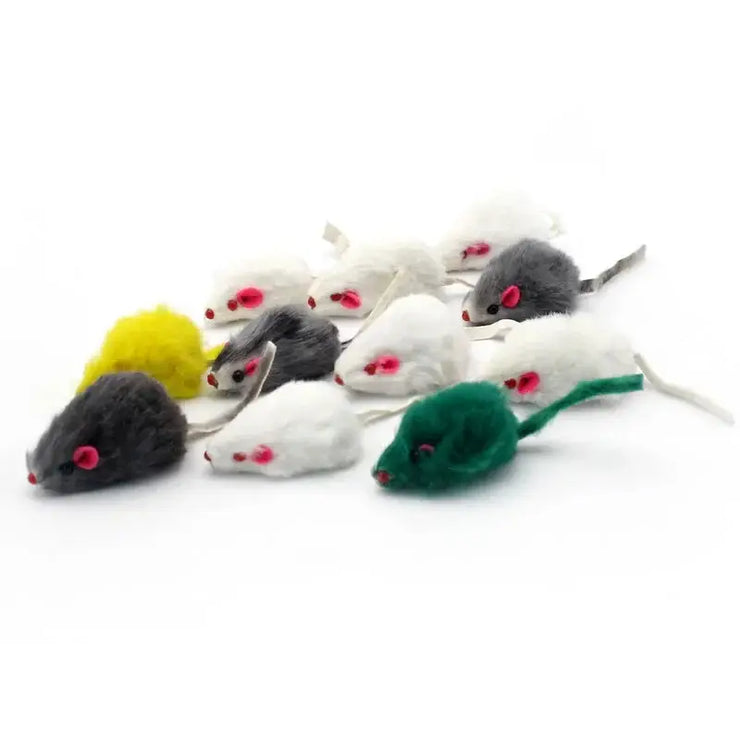 Pet Cat Toys Rabbit Fur False Mouse   gadget