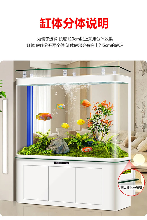 Modern Cultivation Clear Glass Marine Luxury