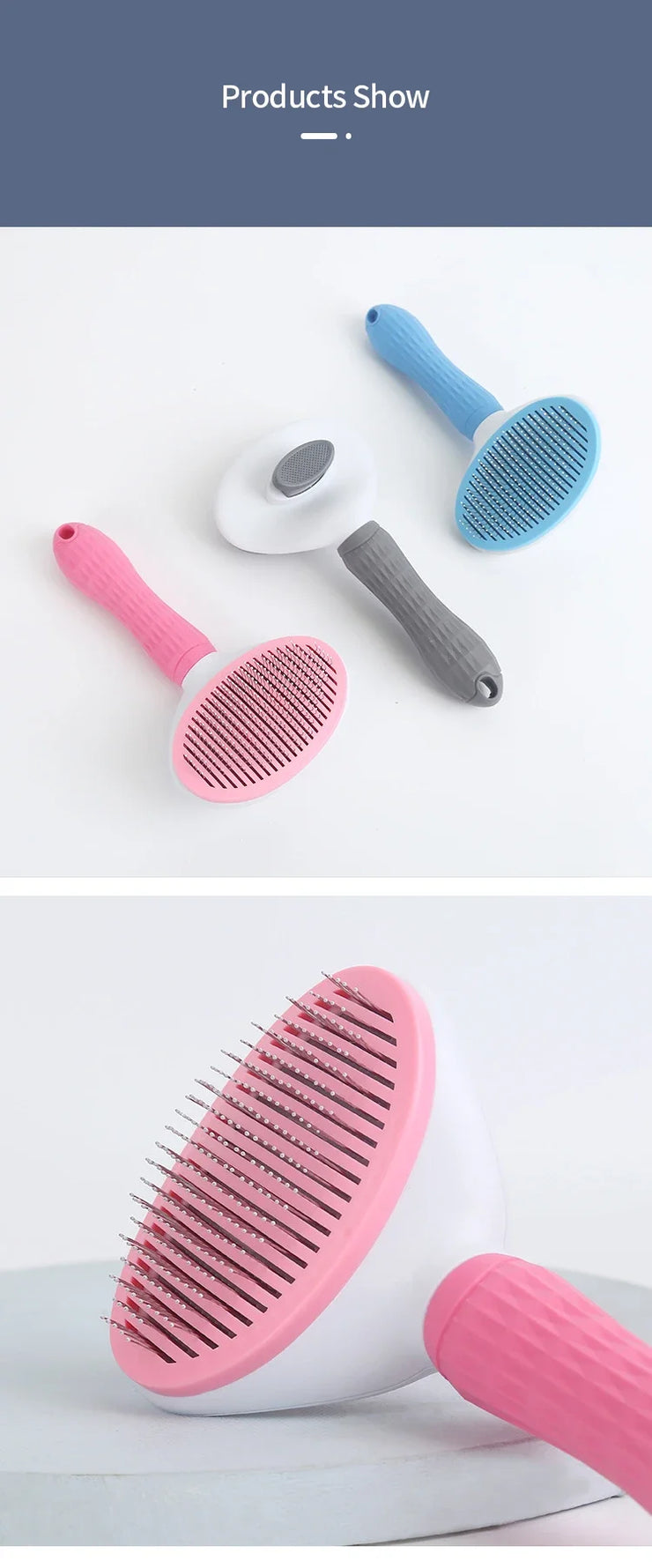 Pet Cat Hair Brush Dog Comb Grooming  gadget