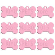 100Pcs Wholesale Dog ID Tags Nameplate