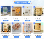 Canary Breeding Aviary Bird Cage House Villa Luxury