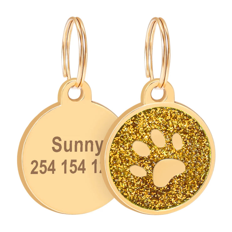 Personalized Dog Cat ID Tag Collar