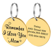 Personalized Dog Cat ID Tag Collar