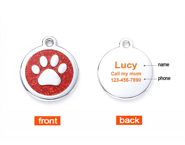 Personalized Pet ID Tags Free Engraving