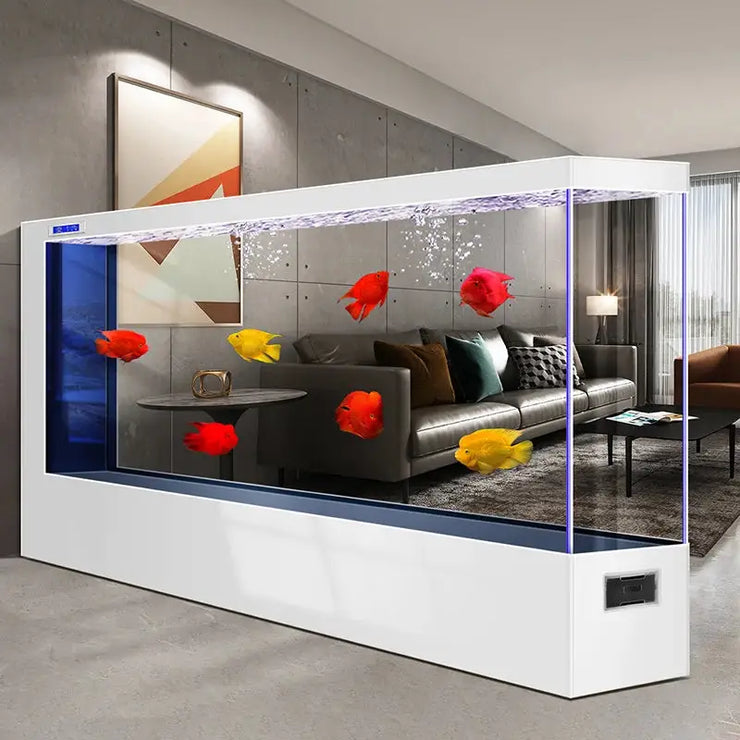 Modern Living Room Fish Tanks Nordic Luxury Design