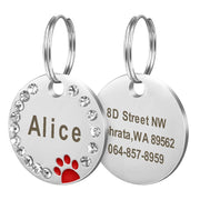 Personalized Dog Cat ID Tag Collar