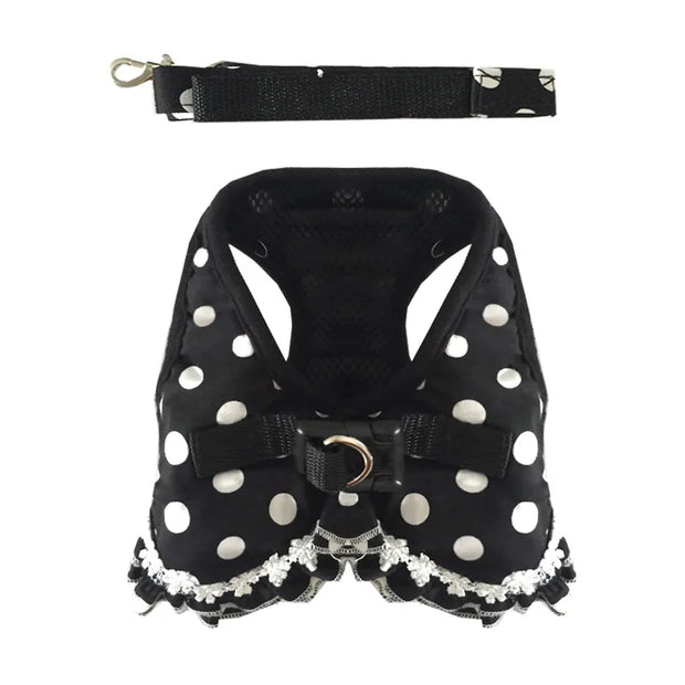 Luxury Dot Design Pet Dogs Chest Harness luxury