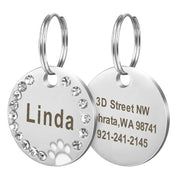 Personalized Dog Cat ID Tag Collar