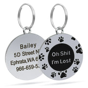 Personalized Dog Cat ID Tag Collar