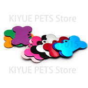 100Pcs Wholesale Dog ID Tags Nameplate